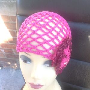 Ingwa melero crochet flapper hat
